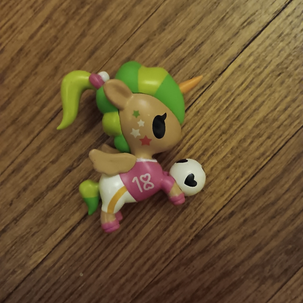 2 For $20 - All Star Champ Colorful Unicorn and Soccer Ball